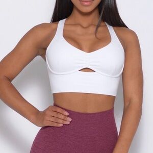 Bombshell Sportswear Keyhole Sports Bra-Size S